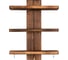 Настенная трёхъярусная полка Банные Штучки 40x28x12 см, обожжённая сосна 33160 1