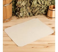 Коврик для бани Добропаровъ "Универсальный" светлый 7088321