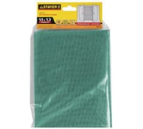 Сетка противомоскитная зеленая в индивидуальной упаковке "STANDARD" (1,1х1,3 м) для окон STAYER 12517-11-13