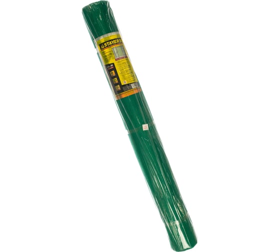 Сетка противомоскитная зеленая в рулоне "STANDARD" (0,9х30 м) для окон STAYER 12527-09-30