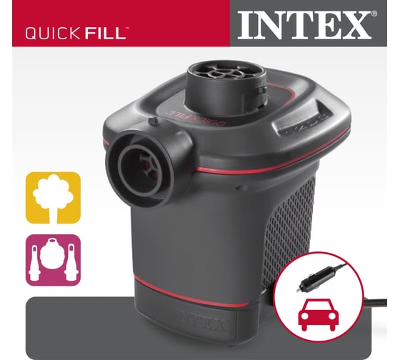 Электрический насос Intex 12В 66636