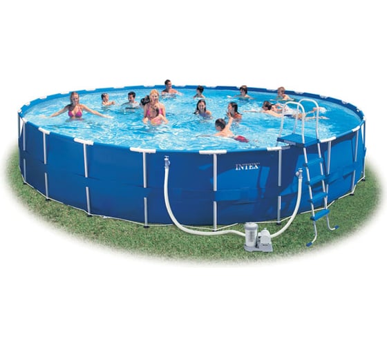 Бассейн каркасный Intex 732х132см 54950 1