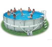 Бассейн каркасный Ultra-Frame Metal Pool 549х132см Intex 54958