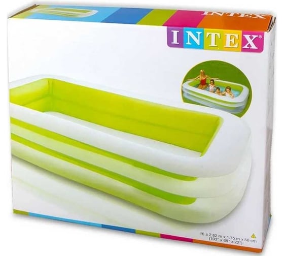 Бассейн-ванна надувной Intex 262х175х56см 56483