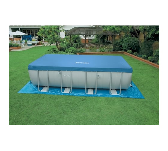 Бассейн каркасный Intex Ultra Flame Metal Pool 549х274х132см 54482
