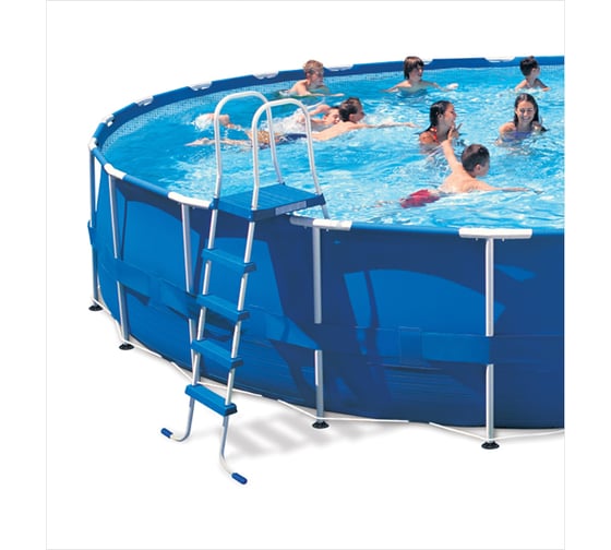 Бассейн каркасный Intex Ultra Flame Metal Pool 549х274х132см 54482