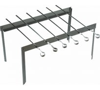 Мангал MATRIX Пикник + 6 шампуров, 93828