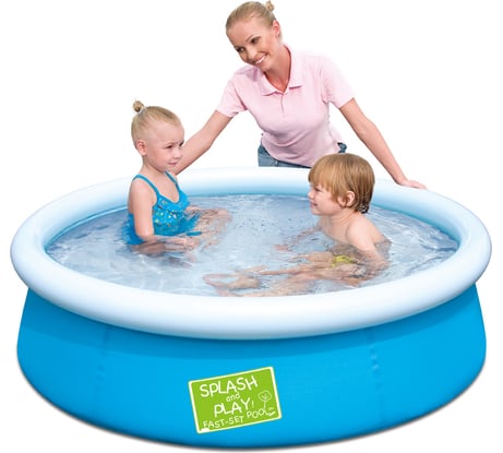 Детский бассейн с надувным верхом BestWay 152х38 см 57241 BW 004861