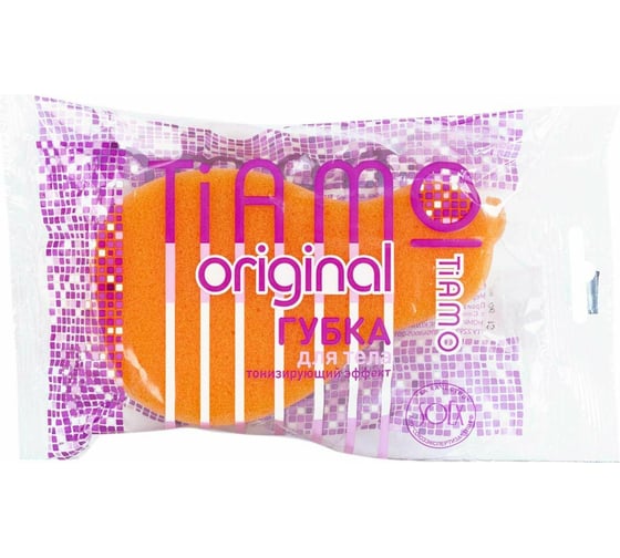 Губка для тела TIAMO Original ГРУША поролон 7731