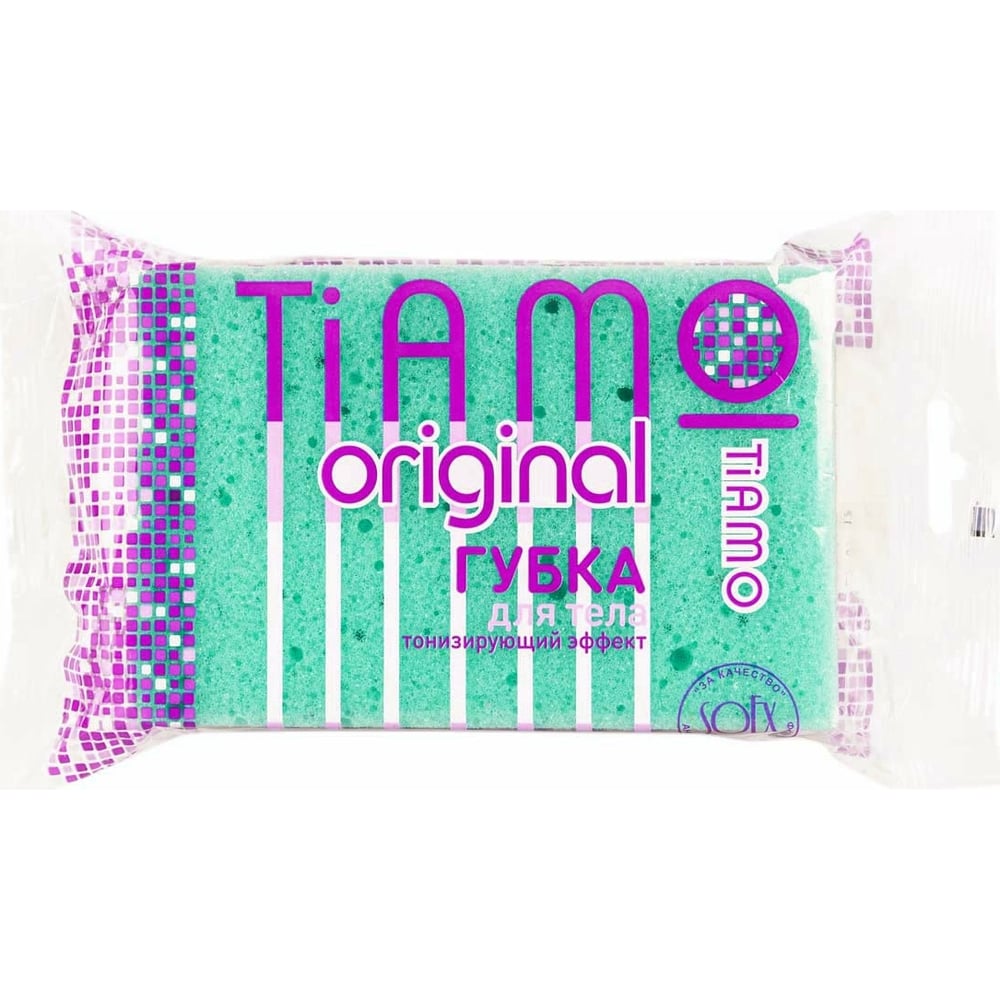 Губка для тела TIAMO Original ОРИГИНАЛ поролон 7724 - выгодная цена ...