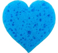 Губка для тела TIAMO Baby СЕРДЕЧКО поролон 7741