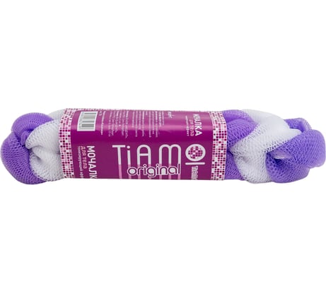 Мочалка из нейлона TIAMO Original КОСИЧКА 7736