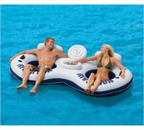 Круг для двоих с охлаждающим мини-баром Intex, 260х140см, 58827