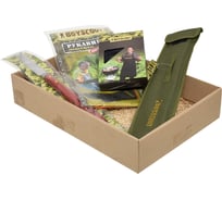 Набор BOYSCOUT Повар 1 610x430x45 мм, фартук, рукавица, набор шампуров, нож для барбекю 61486