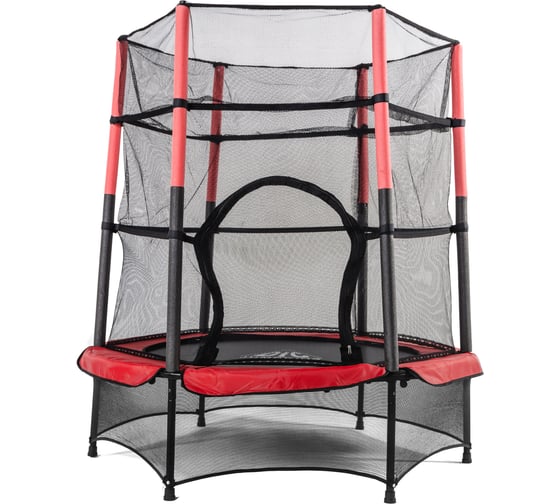Батут DFC JUMP KIDS 55", красно-серый 55INCH-JD-RG