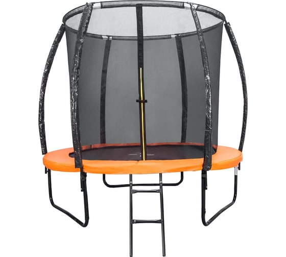 Батут DFC KENGOO 8 футов, 244 см, оранжевый/черный 8FT-TR-E-BAS