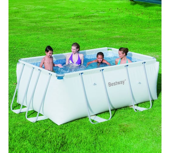 Бассейн каркасный BestWay 287х201х100см металлический 56248 BW