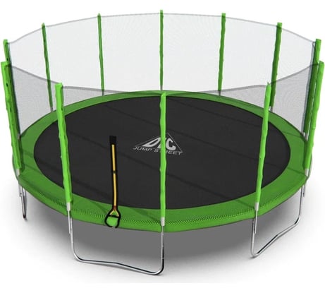 Батут с сеткой DFC Trampoline Fitness 16FT-TR-LG
