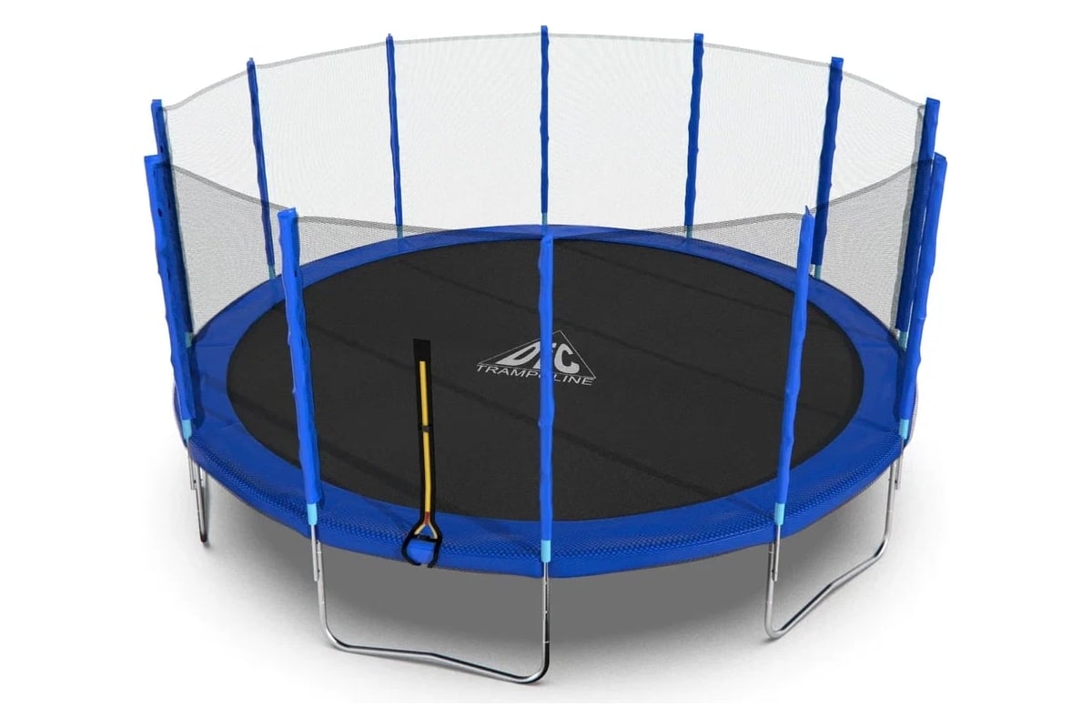 Батут с сеткой DFC Trampoline Fitness 16FT-TR-B - выгодная цена, отзывы,  характеристики, фото - купить в Москве и РФ