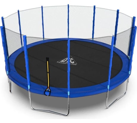Батут с сеткой DFC Trampoline Fitness 16FT-TR-B