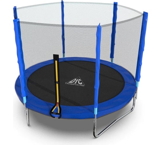 Батут с сеткой DFC Trampoline Fitness 8FT-TR-B 1