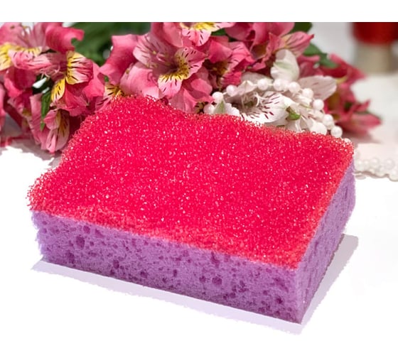 Банная массаж губка Fresh idea 14x9х5 см 226275