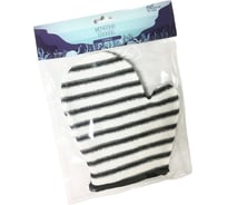 Банная мочалка-рукавица EUROHOUSE 19x22 см 14439