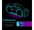 Портативная колонка SONNEN B332, 16 Вт, Bluetooth, FM-тюнер, microSD, MP3-плеер, черная 513480 13