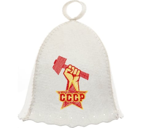 Шапка Банная линия Эко "СССР" 11-075