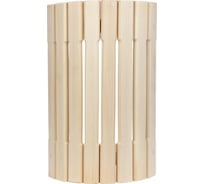 Настенный абажур для светильника Банная линия 35x22 см, липа 12-564