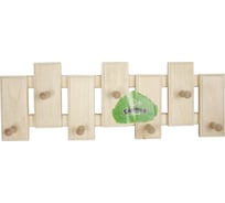 Вешалка Банная линия Домино 7-ми рожковая 12-514