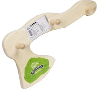 Вешалка Банная линия Топор 3-х рожковая, 49x22 см, липа 12-490