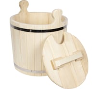 Запарник Банная линия 15 л, с крышкой 12-458