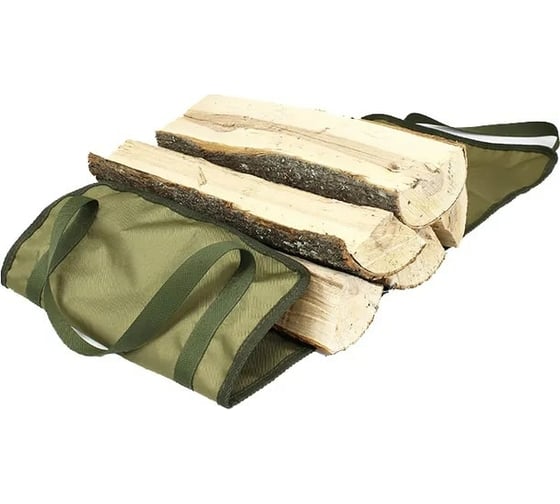 Сумка для дров Tplus M1 оксфорд 600, олива T017392