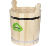 Запарник Банная линия 18 л, с пластиковой вставкой 12-463