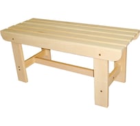 Разборная лавочка Банная линия 140x33x43 см, липа 12-764