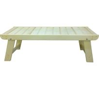 Раскладная лавка Банная линия 120x33x43.5 см, липа 12-799