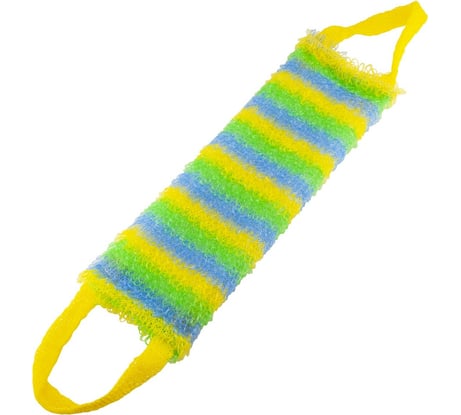 Полипропиленовая мочалка-лента Банная линия Сабрина 35x11 см 11-634