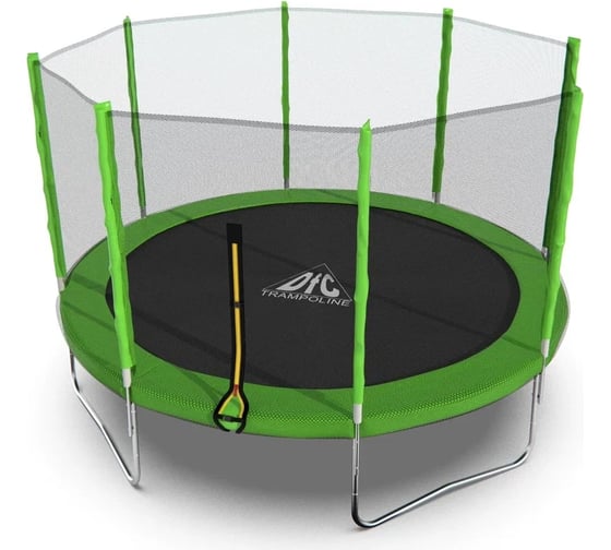 Батут с сеткой DFC Trampoline Fitness 12ft 12FT-TR-LG 1