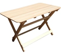 Раскладной стол Банная линия 120x90x90 см, липа 12-798