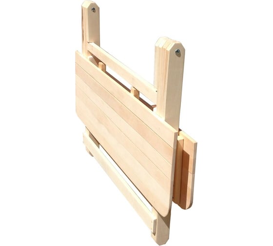 Раскладной стол Банная линия 120x90x90 см, липа 12-798