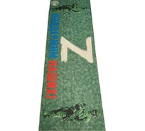 Подстилка ковёр Бацькина баня Скрутка 145x50 см, печать Z Поддержим Наших 10293