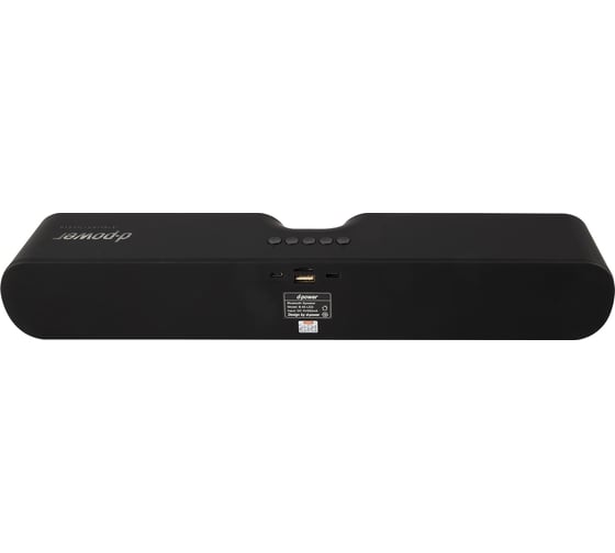 Беспроводная bluetooth-колонка Red Line DS-01, черная УТ000029426