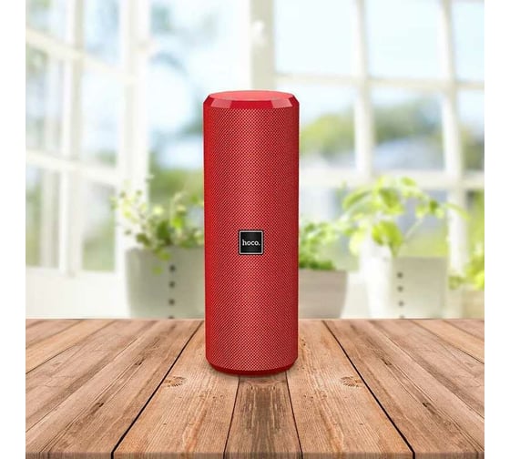 Портативная bluetooth колонка Hoco BS33 Voice sports wireless speaker, красная 738496