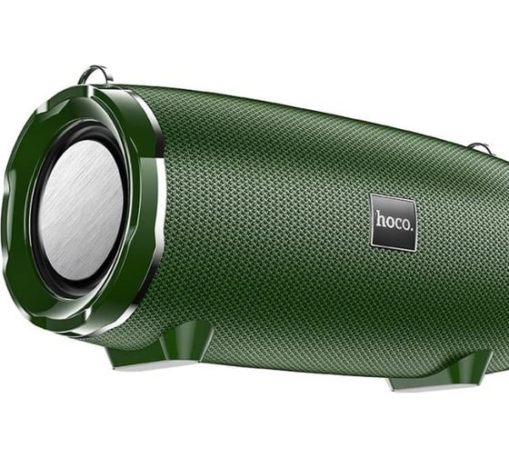 Портативная bluetooth колонка Hoco HC5 Cool Enjoy 2x15W, зеленая 801077