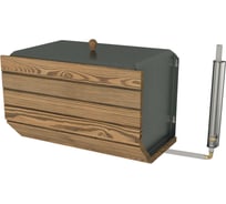 Накопительный бак VVD 16 л, сталь AiSi 439, 1 мм, термодревесина 2093