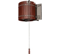 Обливное устройство для бани Ливень деревянное обрамление кр. дерево 36 литров VVD 7939