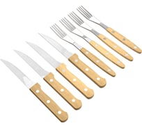 Набор для стейков BOYSCOUT вилки, ножи, на 4 персоны 61557