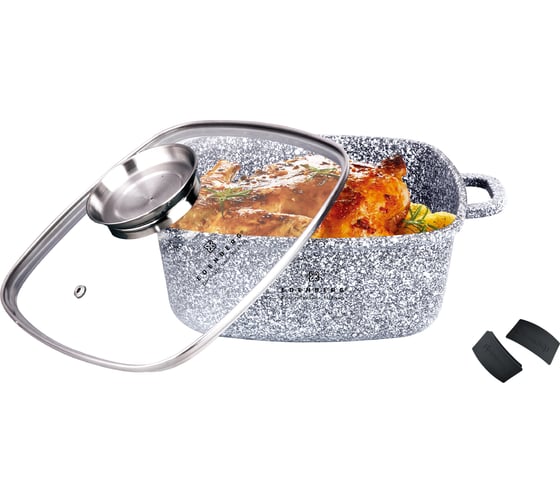 Квадратный казан EDENBERG 5.5 л EB-3974