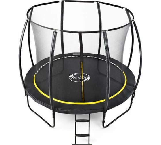 Батут с защитной сеткой (внутрь) и лестницей SportElite 14FT 4.27 м CFR-14FT-4